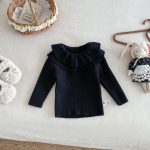 [66-100cm]ニット セーター 無地 おしゃれ シンプル - Image 3