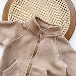 [66-90cm]ふわふわ 着やすい 防寒 ベビー ロンパース - Image 4