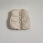 [73-120cm]トレンド  ナチュラル 中綿 ベスト - Image 6