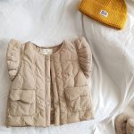 [73-120cm]シンプル 合わせやすい あったか 女の子 ベスト - Image 4