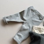 [80-130cm]シンプル 肌に優しい ボトムス レギンス