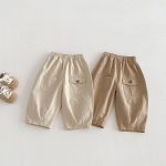 [73-120cm]無地 シンプル カジュアル ボトムス パンツ