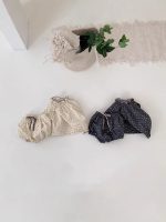 [73-100cm]おしゃれ スウィート 花柄 トップス+ショートパンツ セット - Image 8