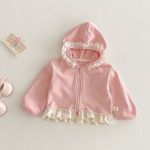 [73-120cm]フード付き アウター/パンツ 女の子 おしゃれ カジュアル - Image 9