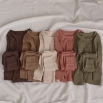 [90-140cm]カラバリ豊富 無地 ルームウェア - Image 7