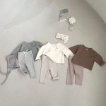 [73-100cm]新作 シンプル 肌触り良い トップス - Image 3