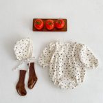 [66-90cm]花柄 ロンパース ベビー ふんわり可愛い - Image 4