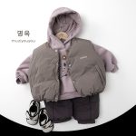 [80-130cm]あったか プリント フード付き パーカー - Image 7