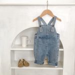 [73-110cm]ベビー サロペット 無地 レイヤードしやすい - Image 6