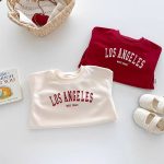 [66-90cm]アルファベット 着心地良い ベビー ロンパース