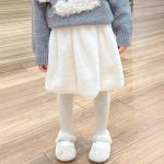 [73-120cm]可愛い 犬柄 女の子 セーター/スカート - Image 3