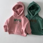 [73-120cm]カジュアル 着やすい フード付き パーカー - Image 5