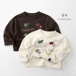 [80-130cm]長袖Tシャツ フルーツ柄 やわらか素材 - Image 10