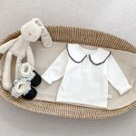 [73-120cm]水玉 リボン付き おしゃれ ワンピース