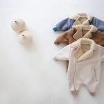 [66-90cm] あったか お出かけに ベビー ロンパース - Image 2