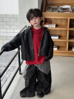 [90-150cm]クール 防風 ライダースジャケット - Image 3