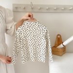 [90-140cm]ガーリー 水玉 ハート柄 トップス - Image 10