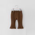 [66-120cm]フレアパンツ 女の子 きれいめ 肌触り良い - Image 9