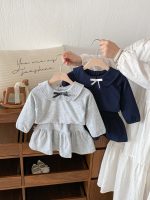 [73-110cm]セットアップ ベビー 女の子 トップス+スカート おしゃれ リボン付き - Image 12