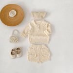 [66-100cm]ニットセーター OR パンツ ベビー 女の子 おしゃれ 無地 - Image 3