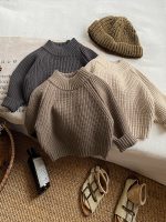 [73-110cm]ナチュラル シンプル ニット セーター - Image 5