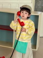 [73-110cm]ボーダー柄トレーナー&パンツ カジュアル 動きやすい - Image 9