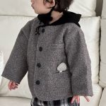 [73-110cm] 韓国風 厚手アウター - Image 5