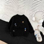 [73-110cm] キャラ 刺繍 ニットセーター - Image 4