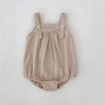 [66-100cm]ロンパース ベビー 無地 レイヤードしやすい - Image 12