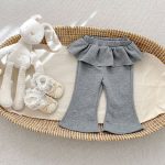 [73-120cm]女の子 ベビー レイヤード風 パンツ ナチュラル - Image 8