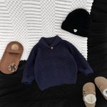 [73-110cm] 厚手 ニットセーター - Image 2