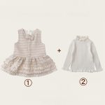 [80-140cm] ジャンパースカート&ニットセーター - Image 7