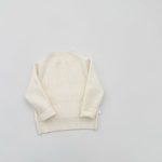 [73-110cm] あったか 無地 ニットセーター - Image 3