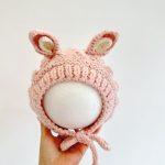 [GOODS]ダブル うさ耳 ニット 帽子 - Image 2