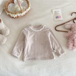 [73-100cm] フリル襟 裏起毛 インナー - Image 7