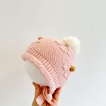 [GOODS]波型 ポンポン ニット 帽子 - Image 20