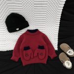 [73-110cm] おててモチーフ ニット - Image 6