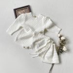 [66-90cm]透かし編み ロンパース&取り外しケープ - Image 13