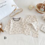 [73-100cm]総柄 カートゥーン ルームウェア セットアップ - Image 8