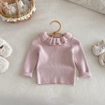 [66-90cm] 立体フラワー ロンパース or セーター - Image 3