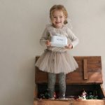 [90-150cm]インナーシャツ チュール フリル襟 トップス - Image 14