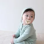 [66-90cm] 韓国風リブ オールインワン - Image 11