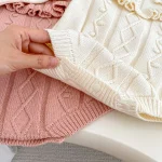 [66-90cm] フリルフラワー ロンパース - Image 14