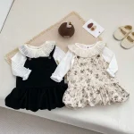 [73-110cm]ワンピース 小花柄 可愛い カジュアル 定番 人気 - Image 4