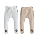 [66-90cm] 韓国風 熊柄 タイツ - Image 7