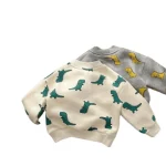 [66-90cm]恐竜プリント セットアップ - Image 6