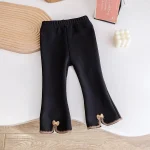 [80-130cm] リボンアレア パンツ - Image 5