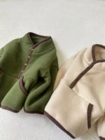 [73-100cm] ボア カジュアル セットアップ - Image 2