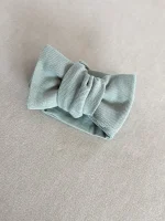 [59-90cm] ヘアバンド付き 無地 ロンパース - Image 15