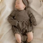 [66-90cm]トップス&ブルマ ナチュラル 赤ちゃん 柔らかい 肌に優しい ベビー服 - Image 6